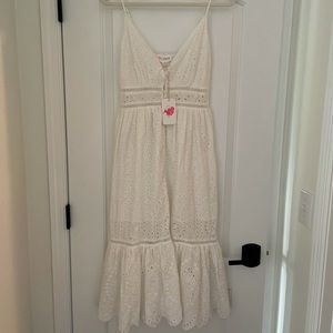 White lace dress